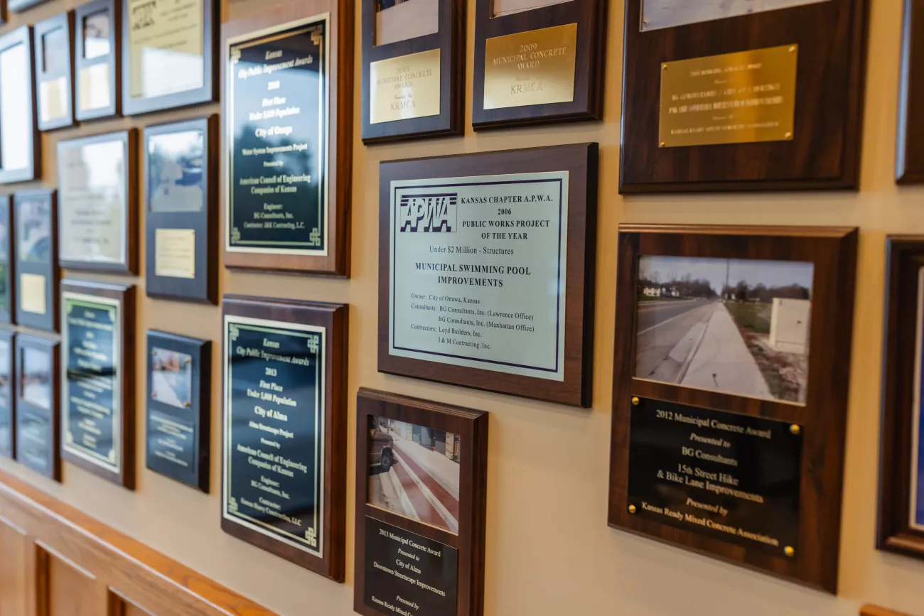 LAW Awards Wall