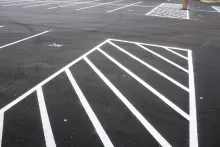 Parking stripes